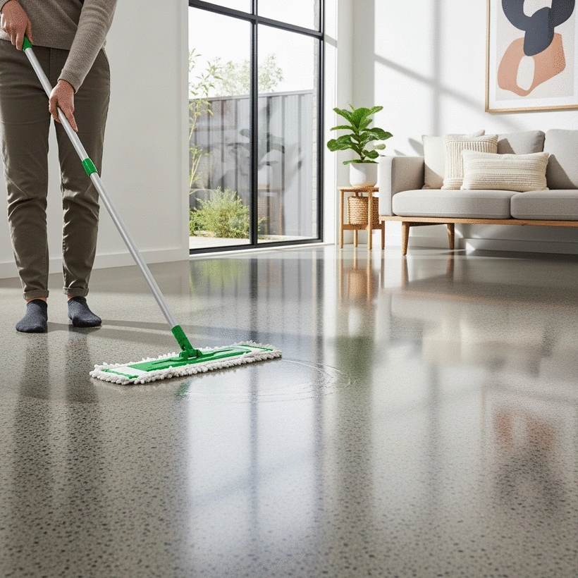 Step-by-Step DIY Polished Concrete Floor Cleaning and Maintenance: Tips for Adelaide Homeowners